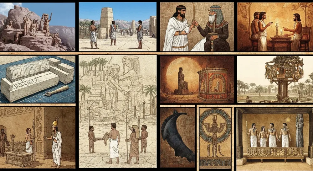 Las banderas entrelazadas simbolizan la cooperación y la diplomacia.