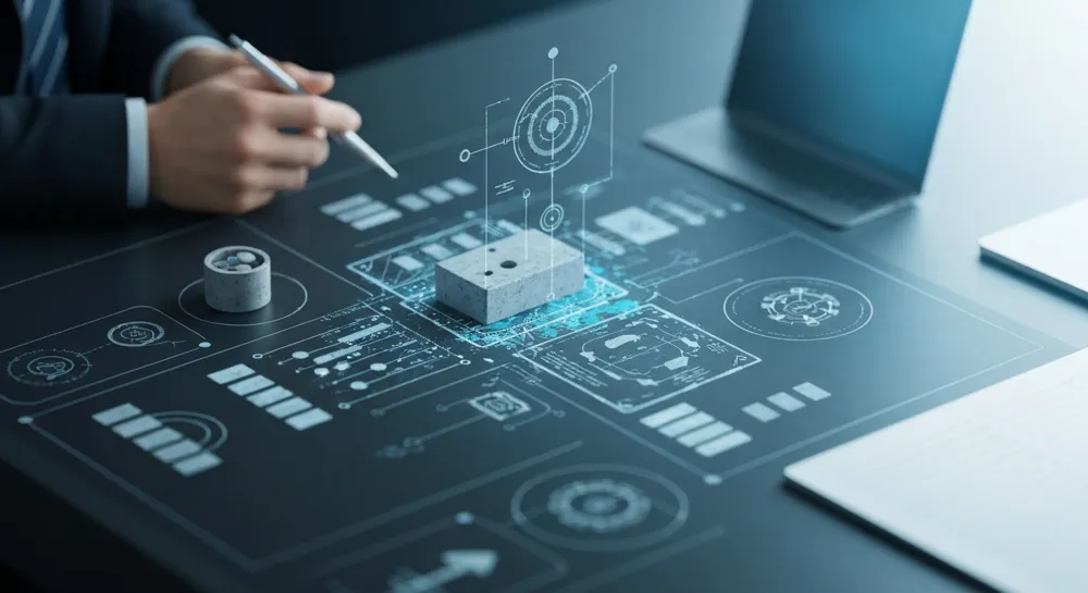 Иллюстрация процесса IPO со стрелками и графиками.