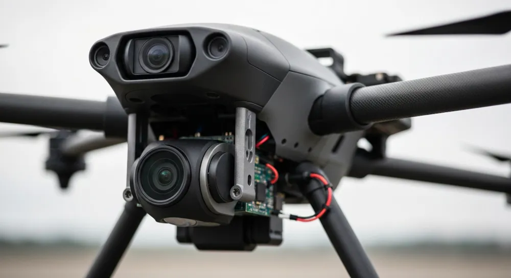 Система жидкостного охлаждения с абстрактными водными элементами.