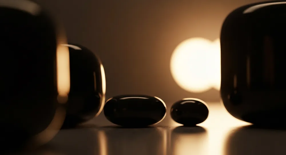 Lujosas joyas y piedras preciosas en elegante exhibición.