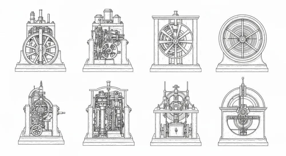Военные объекты с флагами и барьерами.