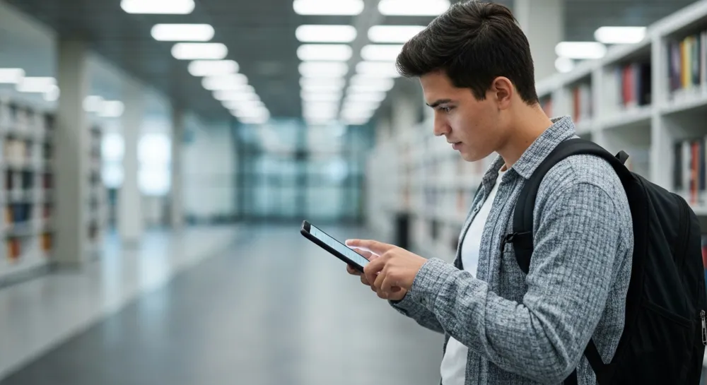 Modernes digitales Engagement über soziale Medien.