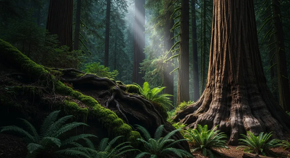 Espacio de trabajo inspirado en la naturaleza que simboliza la productividad y el equilibrio.