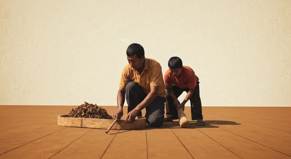 Le pétrole s'écoule sans heurt des appareils de forage dans l'océan.