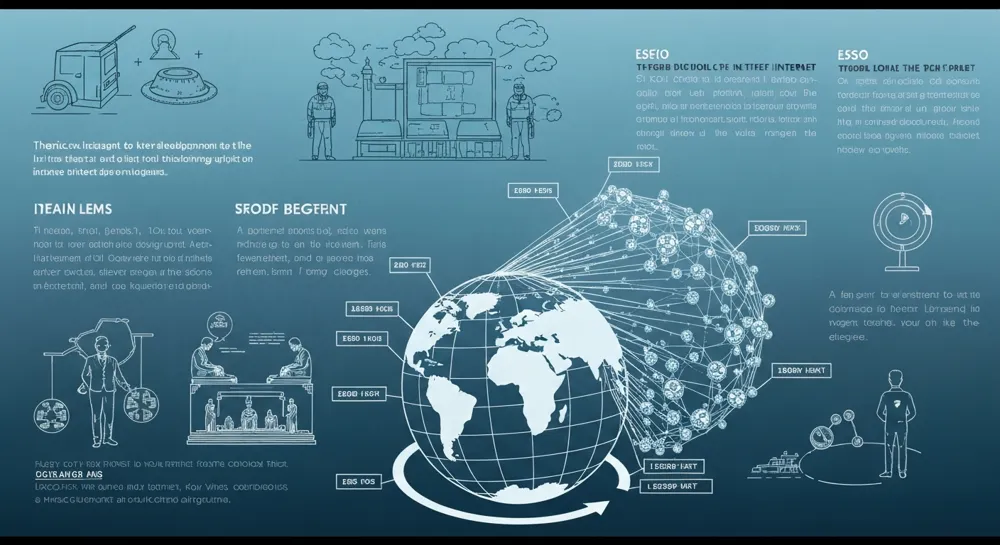 «Oleoducto con energía fluida y formas dinámicas».