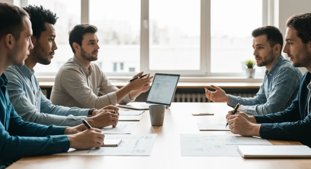 Нефтяные скважины и трубопроводы, затененные темными облаками.