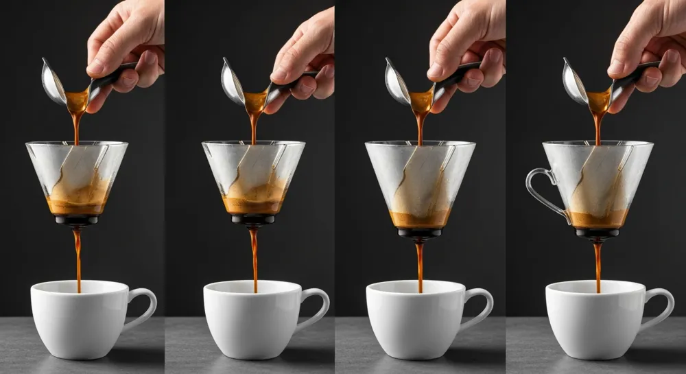 Optische Gitter, die ein gitterartiges Muster bilden.