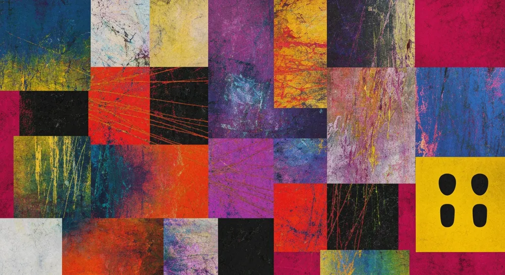 Merkmale der Erbsenpflanze, die durch miteinander verflochtene Reben dargestellt werden.