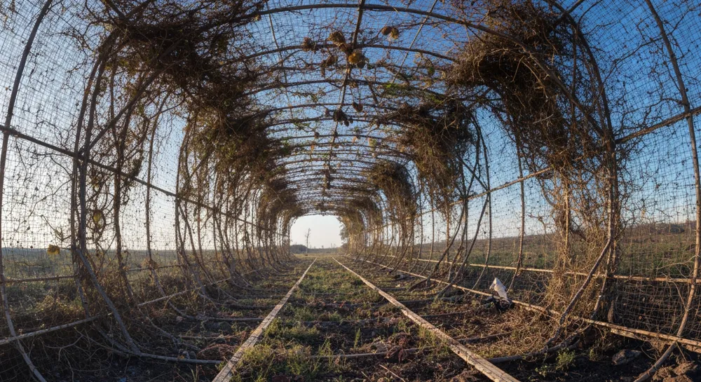 Pillenflaschen auf einem Weg mit Hürden.