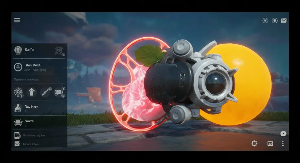 PlayStation 5 avec des symboles de prix fluctuants.