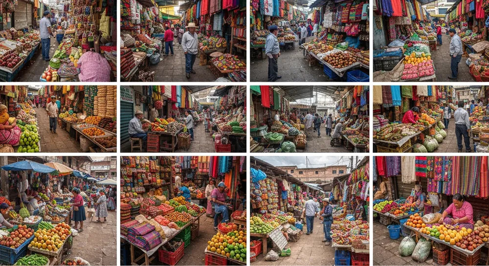 Puffball-Pilze inmitten eines Ökosystems am Waldboden.