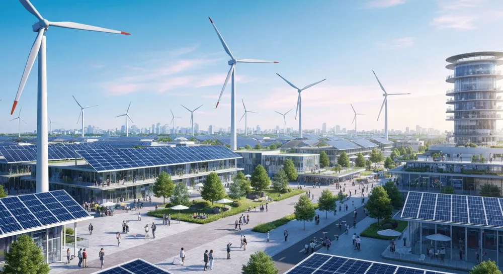 Renewable energy sources outshine coal.