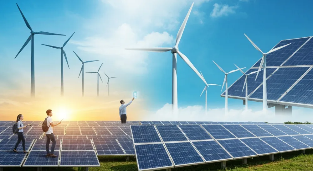 Flèches montantes au milieu des symboles monétaires et des graphiques.