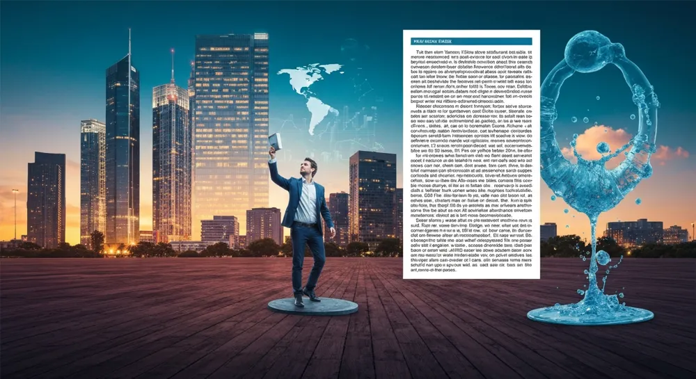 Steigendes Diagramm mit Aufwärtspfeilen und lebendigen Farben.