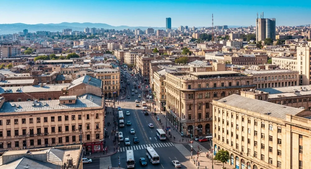 Graphiques ascendants et symboles monétaires sur fond.