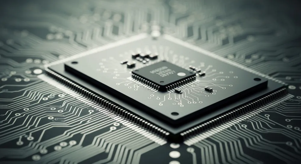 Компоненты робототехники и промышленные элементы взаимосвязаны.