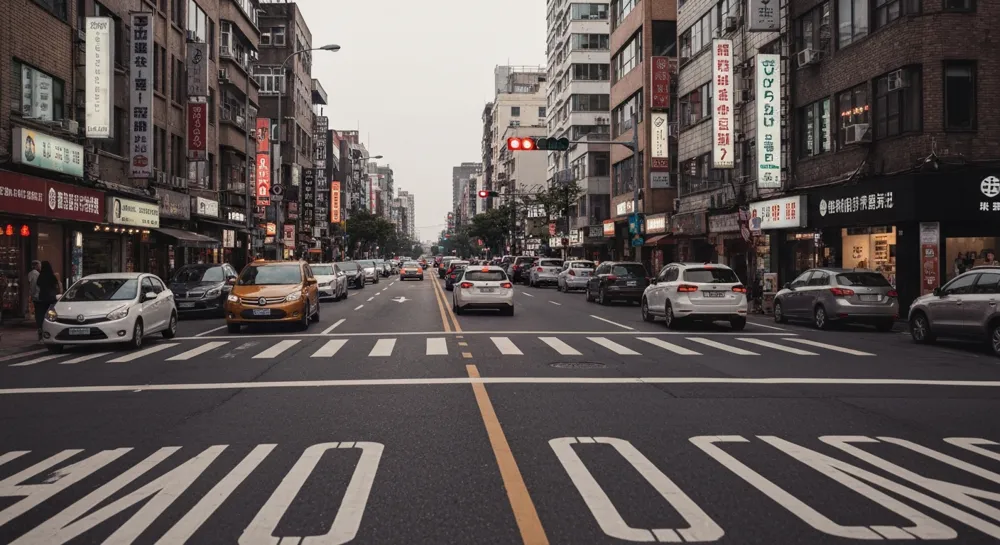 Sichere Botschaftsumgebung mit Drohnen über dem Kopf.