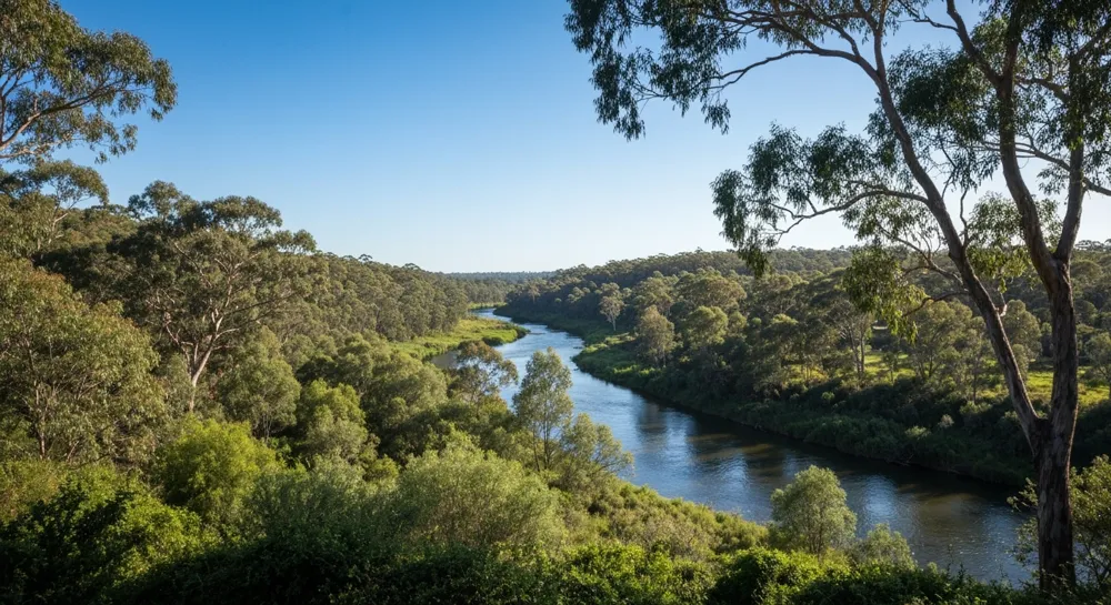 Ruhige Wohnheimumgebung, die das internationale Studentenleben zeigt.