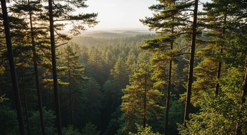 A serene French landscape featuring iconic architecture, symbolizing safety and exploration.