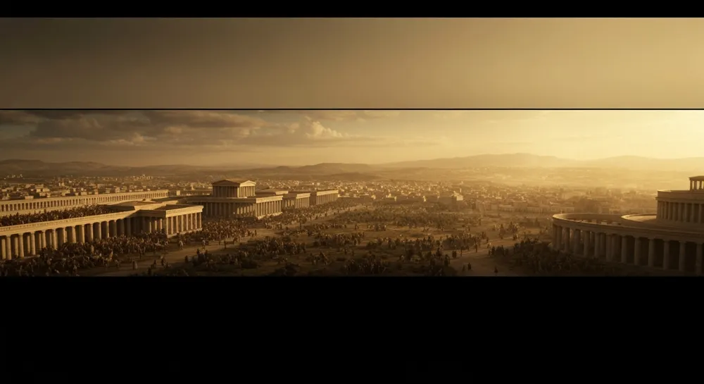 Un paisaje oceánico sereno con almejas enterradas en la arena.