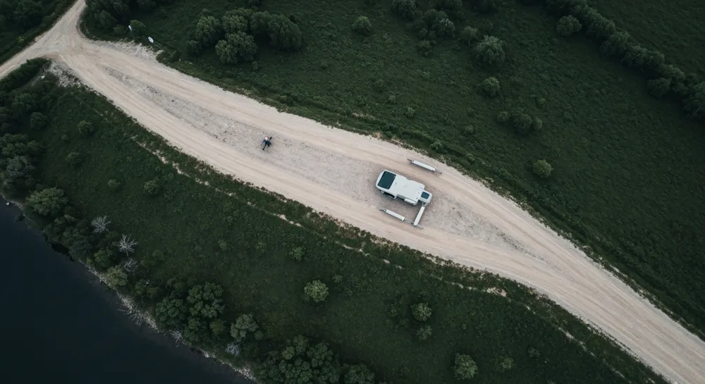 Трясущаяся земля с трещинами и разбросанным мусором.