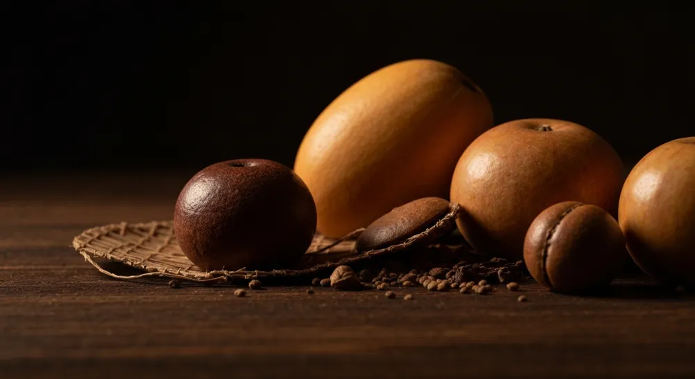 Reloj de arena roto entre fragmentos de castillos en ruinas.