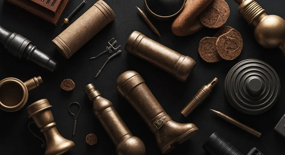 Imagen dividida de una cerradura y una puerta abierta.