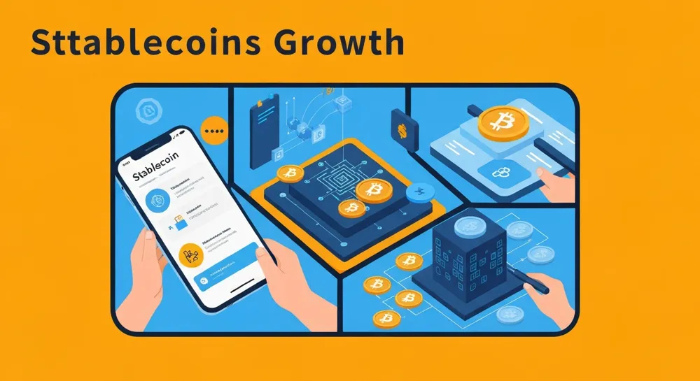 El crecimiento de las monedas estables dentro de un marco regulatorio.