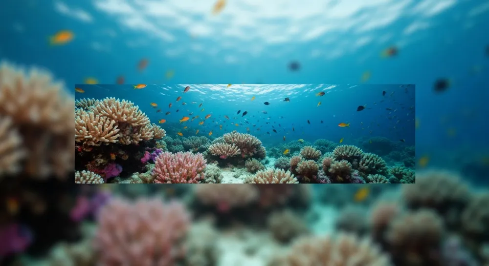 A starry nebula with a shining spacecraft silhouette.