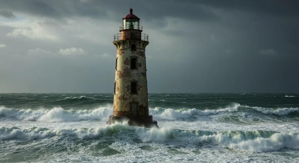 Vehículo sumergido que explora las profundidades del océano helado.