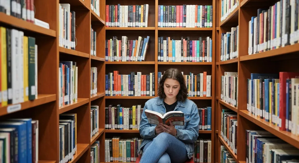 A university building with ivy, showcasing a welcoming environment.