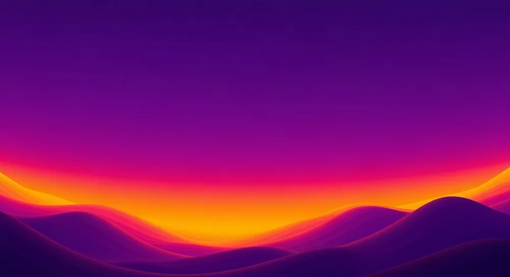 Una onda cósmica vibrante entre estrellas arremolinadas.