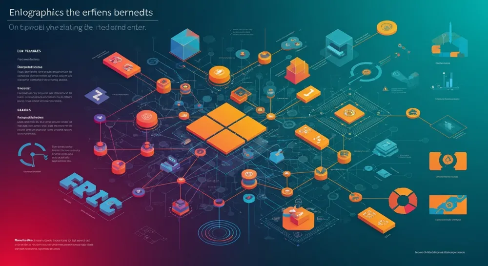 Lebendige Aufwärtstrendlinien mit steigender Skyline.