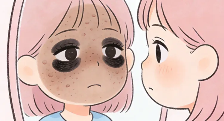 Consecuencias de trasnochar: ojeras, caída del cabello y mal sueño