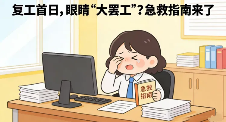 Is your vision struggling at work? Here's an emergency guide