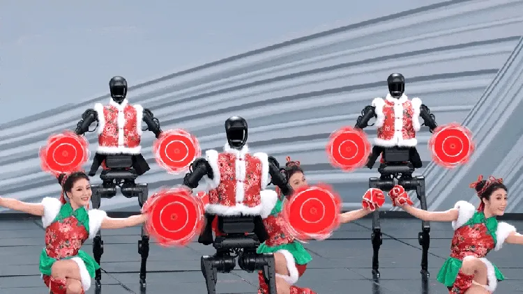 Danse des robots humanoïdes chinois attraper des mouchoirs expliquée