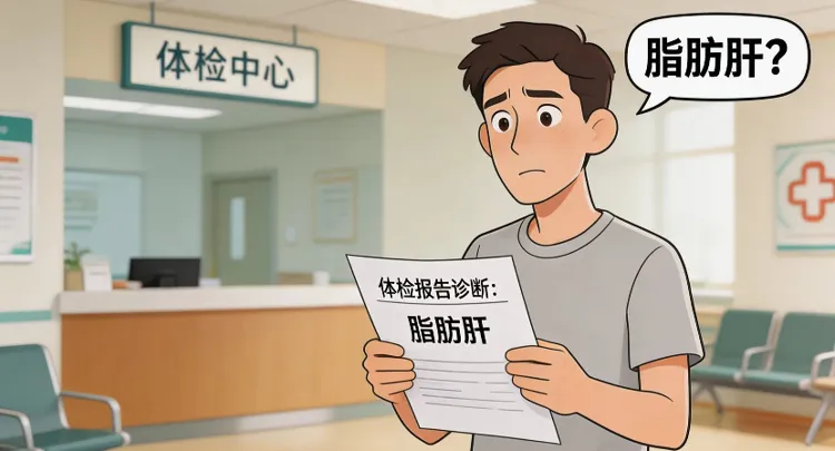 Why are thin individuals diagnosed with fatty liver disease?