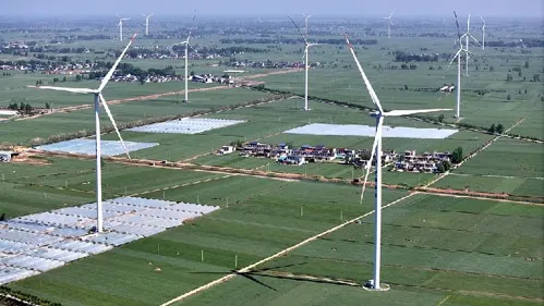 La Chine atteint une capacité éolienne et solaire supérieure à la thermique