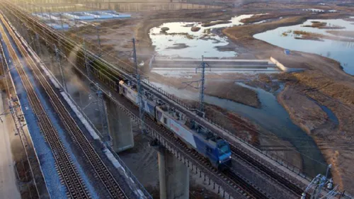 Augmentation du trafic sur l'artère de transport de charbon en Chine en 2023