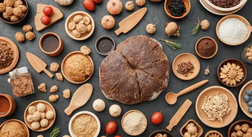 Un bâtiment scolaire avec des panneaux d'évacuation et des sorties vertes.