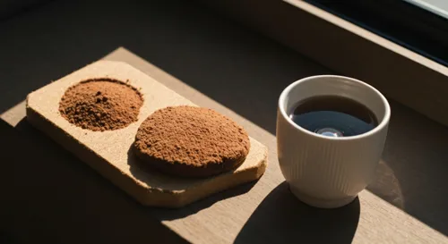 Eine ruhige Landschaft mit der Chinesischen Mauer, geschichteten Hügeln und Wolken, die kulturelle Schönheit verkörpern.
