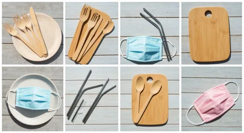 Diversas banderas y mapas con símbolos de bienvenida.