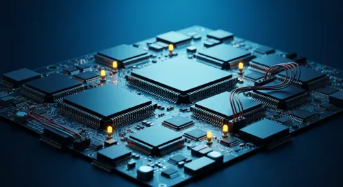 A police station facade adorned with award imagery, symbolizing achievement.